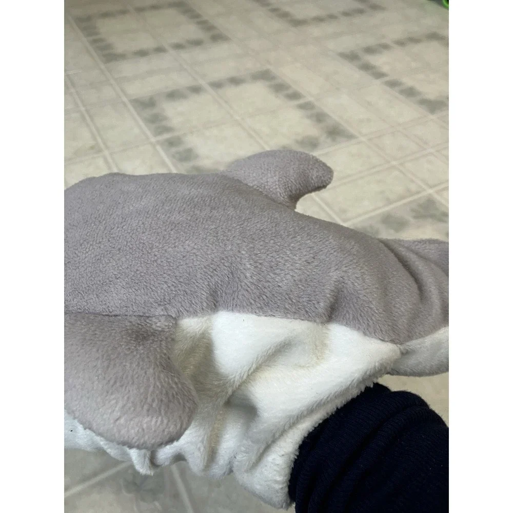 SeaWorld Hand Puppet Dolphin Plush Squeaks Full‎ Body Stuffed Animal 13
